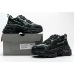  Balenciaga Triple S Letter Fluorescent Yellow  524039 W2FA1 7633