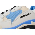  Balenciaga White Blue Net  524039 W09O5 9039
