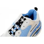  Balenciaga White Blue Net  524039 W09O5 9039