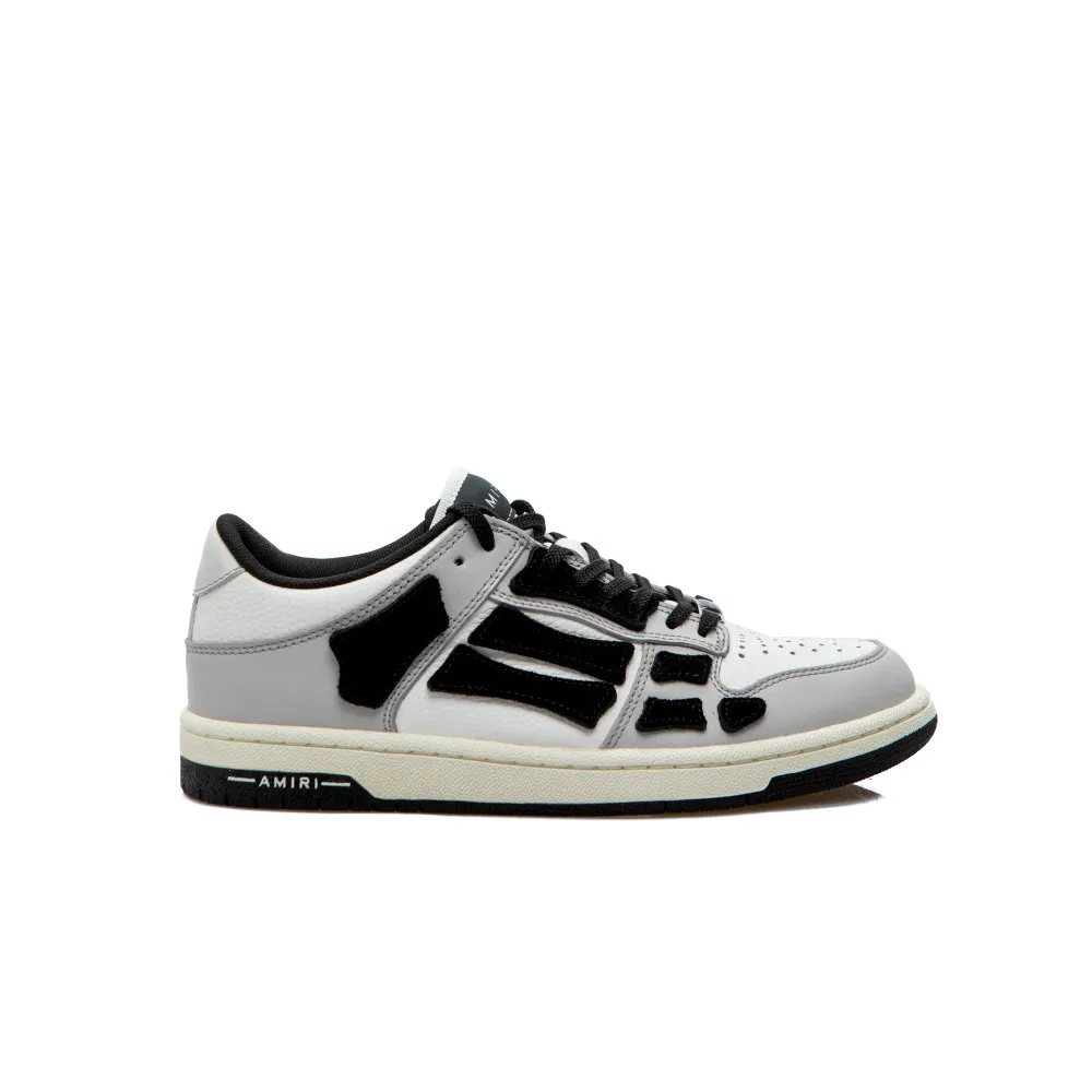 AMIRI Skel Top Low Grey Black