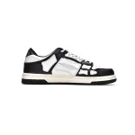 AMIRI Skel Top Low White Black White MFS002-004