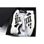 AMIRI Skel Top Low White Black White MFS003-111