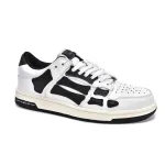 AMIRI Skel Top Low White Black White MFS003-111