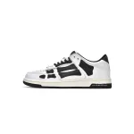 AMIRI Skel Top Low White Black White MFS003-111