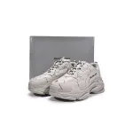 Balenciaga All Over Logo Triple S Beige (Women's) 524039 W2FA1 9710