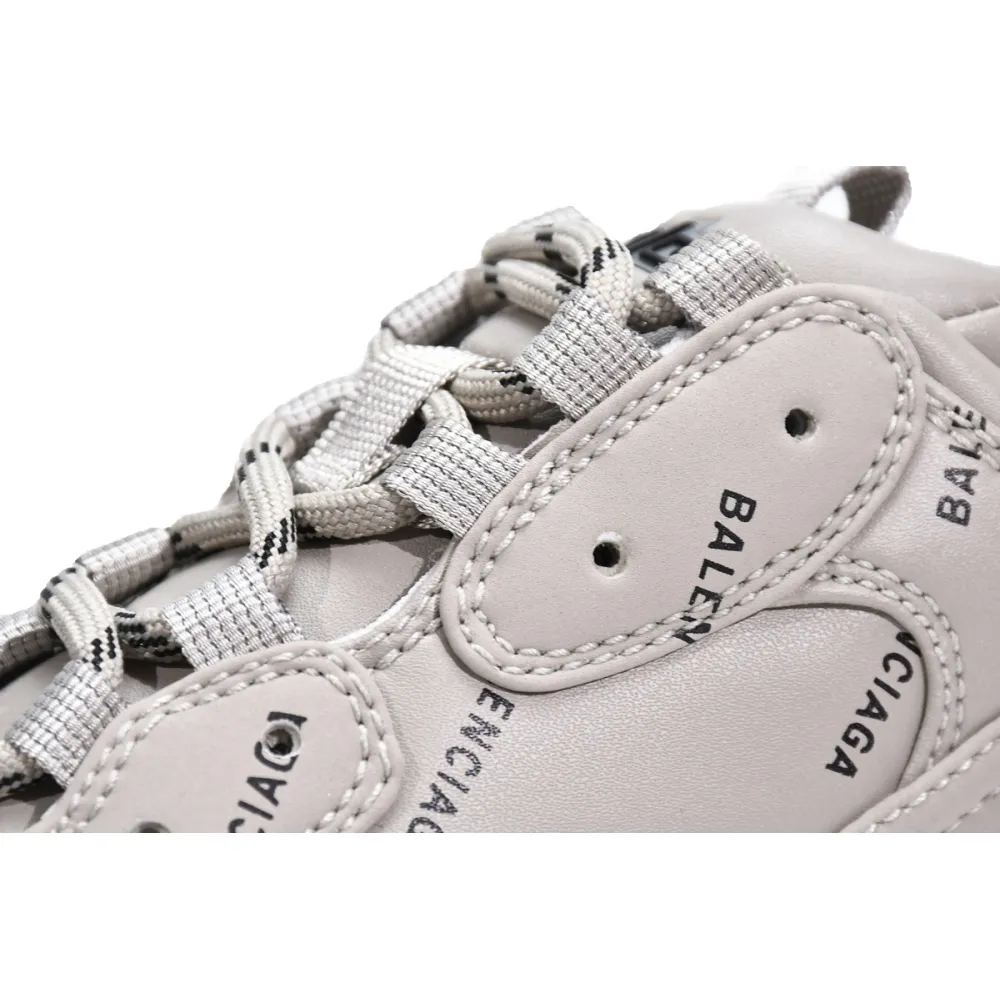 Balenciaga All Over Logo Triple S Beige (Women's) 524039 W2FA1 9710