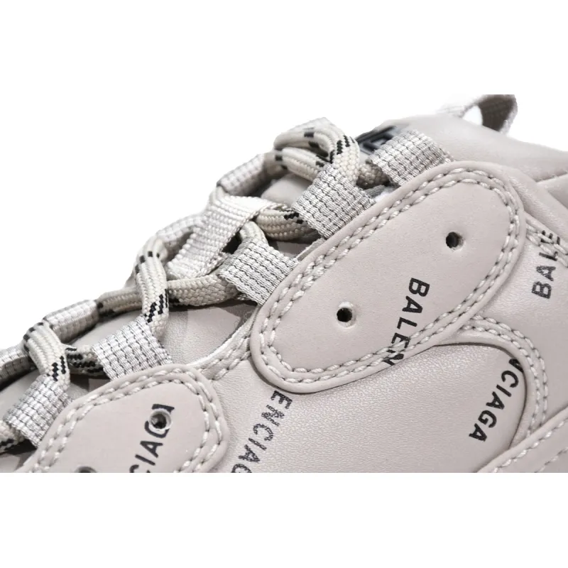 Balenciaga All Over Logo Triple S Beige (Women's) 524039 W2FA1 9710