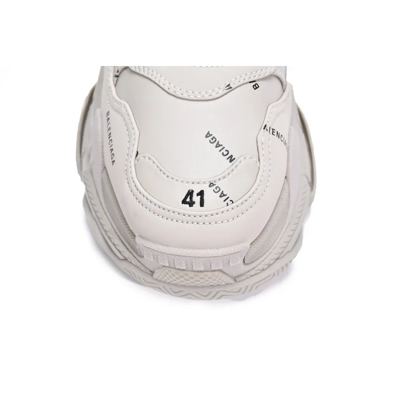 Balenciaga All Over Logo Triple S Beige (Women's) 524039 W2FA1 9710