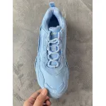 Balenciaga All Over Logo Triple S Blue Grey Black 536737 W2FA1 4090