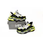 Balenciaga Black, White, And Yellow 524039 W09OH 7079