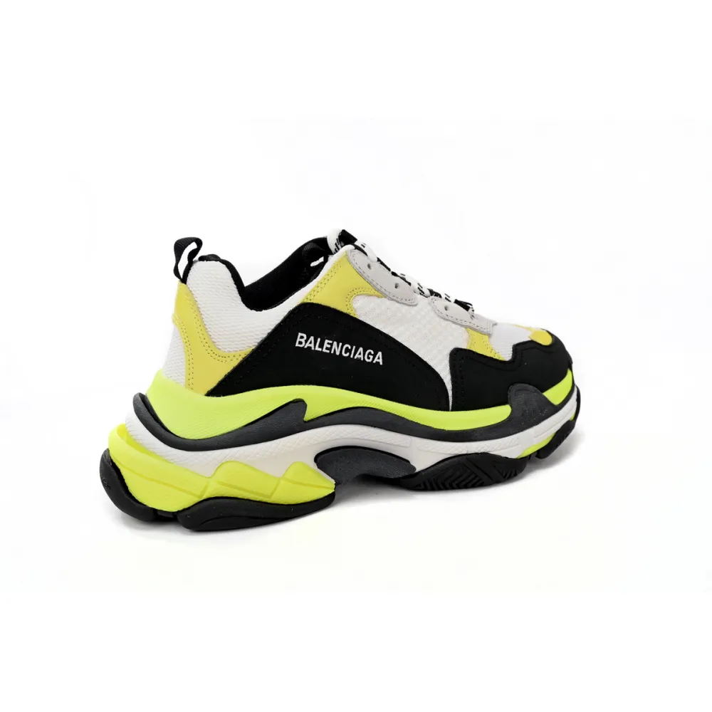 Balenciaga Black, White, And Yellow 524039 W09OH 7079