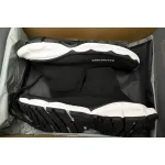 Balenciaga High-Top Sock-Like Platform Black And White   758429 W2DG1 1090 