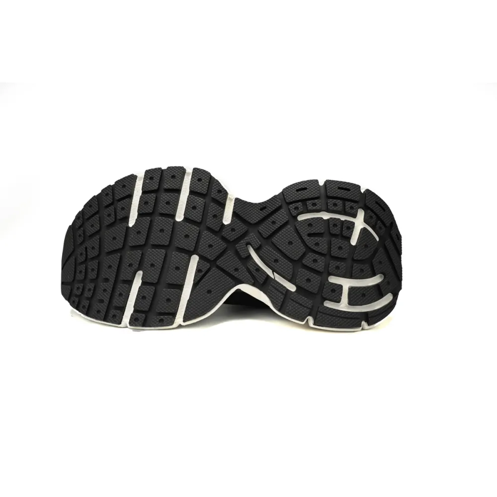 Balenciaga High-Top Sock-Like Platform Black And White   758429 W2DG1 1090 