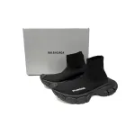 Balenciaga High-Top Sock-Like Platform Black 758429 W2DG1 1010