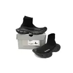 Balenciaga High-Top Sock-Like Platform Black 758429 W2DG1 1010