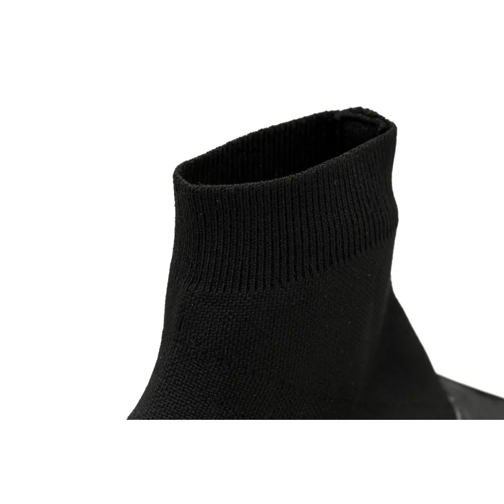 Balenciaga High-Top Sock-Like Platform Black 758429 W2DG1 1010