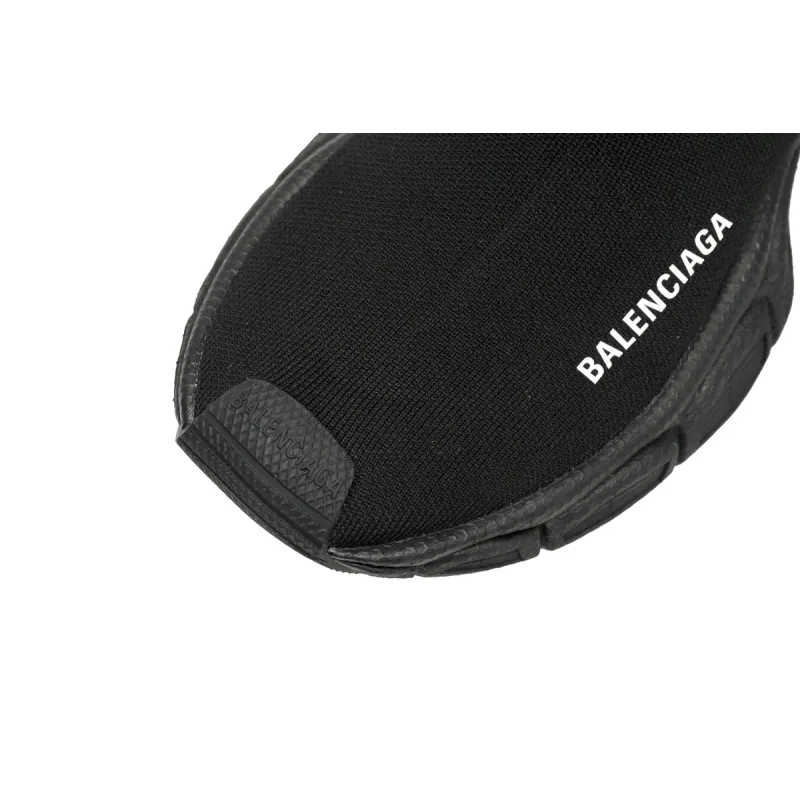 Balenciaga High-Top Sock-Like Platform Black 758429 W2DG1 1010