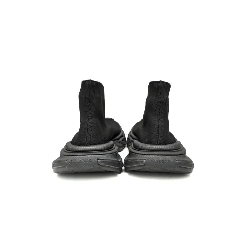 Balenciaga High-Top Sock-Like Platform Black 758429 W2DG1 1010