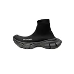 Balenciaga High-Top Sock-Like Platform Black 758429 W2DG1 1010