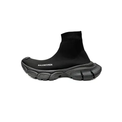Balenciaga High-Top Sock-Like Platform Black 758429 W2DG1 1010 01
