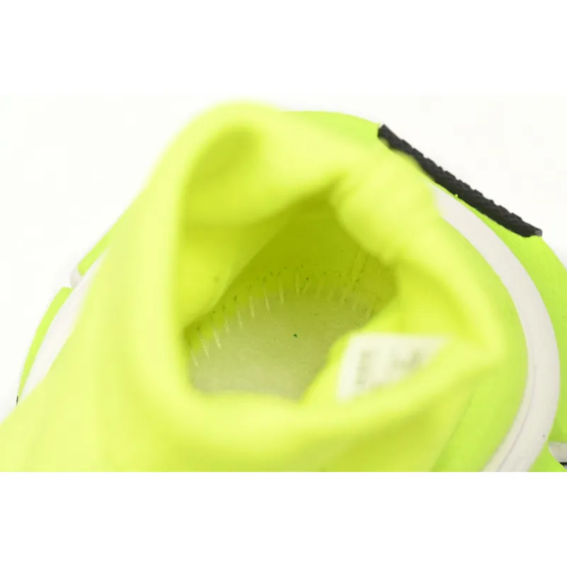 Balenciaga High-Top Sock-Like Platform Fluorescent Green 758429 W2DG1 7090 