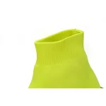 Balenciaga High-Top Sock-Like Platform Fluorescent Green 758429 W2DG1 7090 