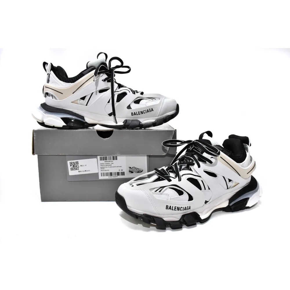 Balenciaga Tess S. Black White Yellow  542023 W3NM3 7261