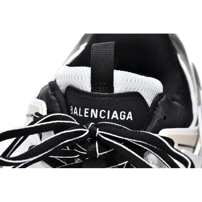 Balenciaga Tess S. Black White Yellow  542023 W3NM3 7261