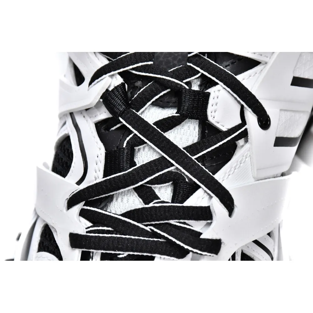 Balenciaga Tess S. Black White Yellow  542023 W3NM3 7261