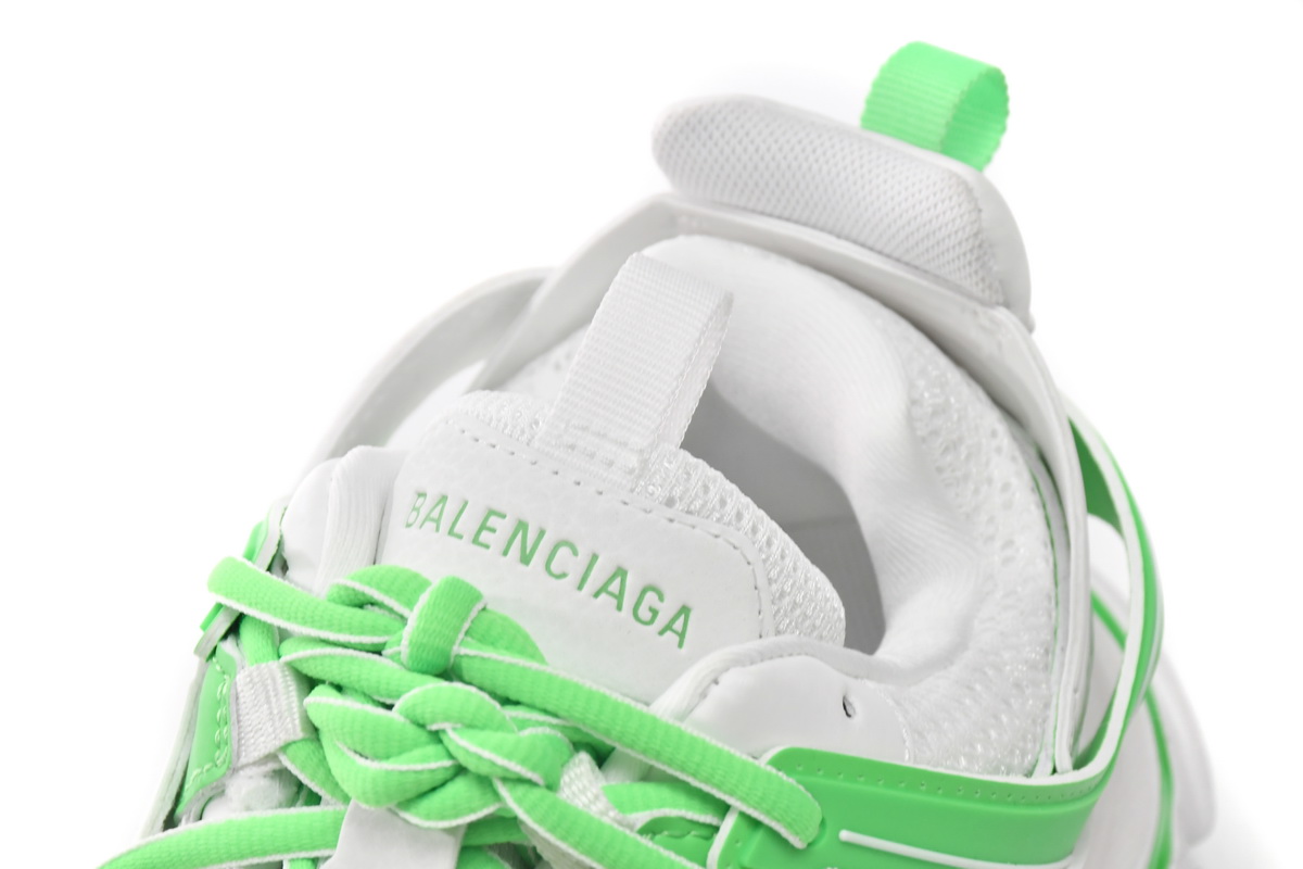 Balenciaga Tess S. White Green 542023 W3HL1 9535 