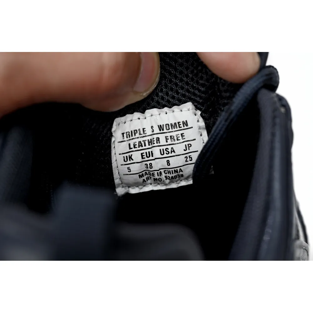Balenciaga Triple Black And White Powder  524039 W2FAD 4197