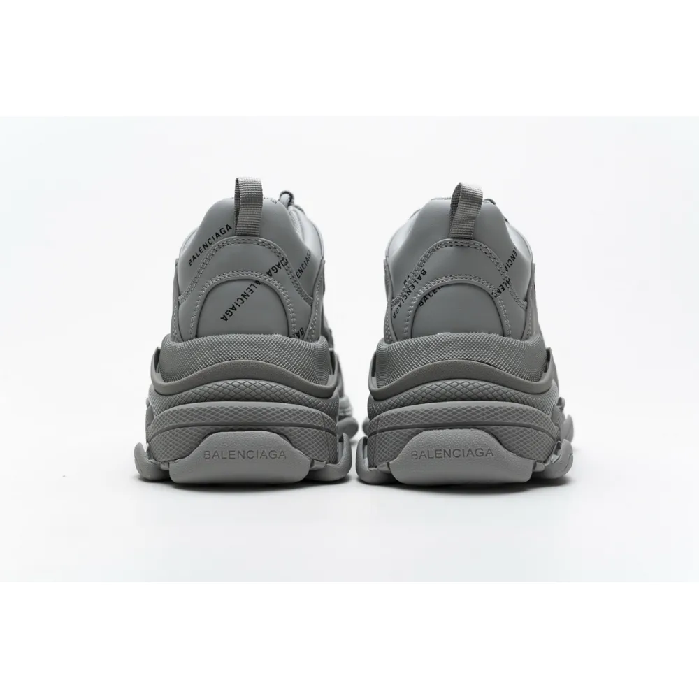 Balenciaga Triple S Allover Logo Gray  536737 W2FA1 1210