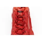 Balenciaga Triple S Allover Logo Red (Women's) 524039W2FA16010
