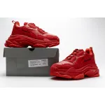 Balenciaga Triple S Allover Logo Red (Women's) 524039W2FA16010
