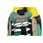 Balenciaga Triple S Beige Green Yellow  483513 W06E3 7070