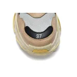 Balenciaga Triple S Beige Green Yellow  483513 W06E3 7070