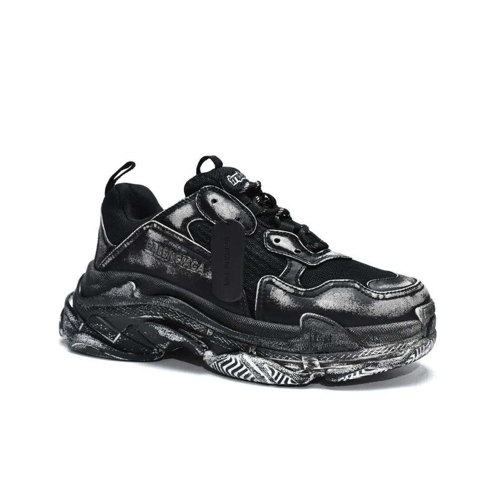 Balenciaga Triple S Black  524039 WN3 1000