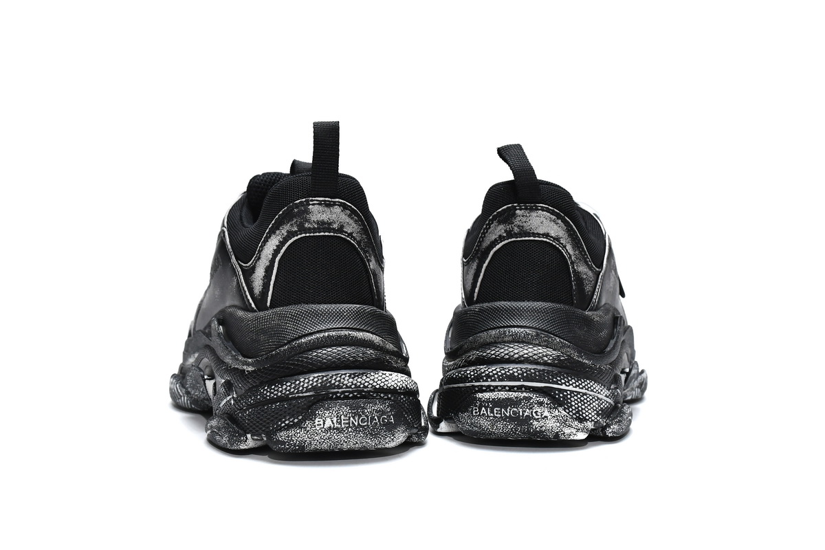 Balenciaga Triple S Black  524039 WN3 1000