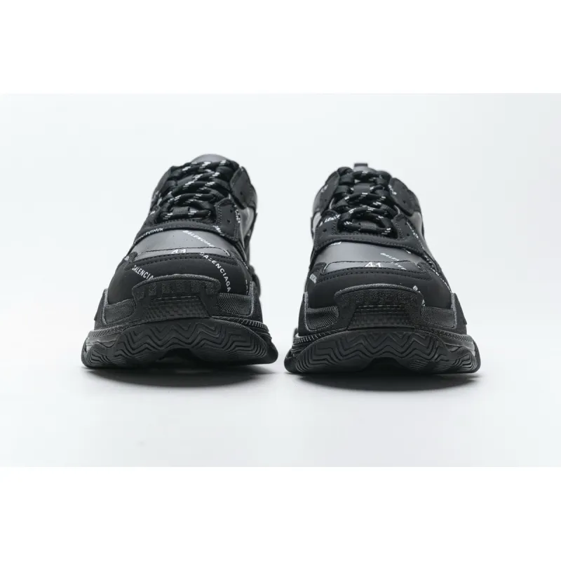 Balenciaga Triple S Black Logo (Women's) 524039 W06E2 2020 