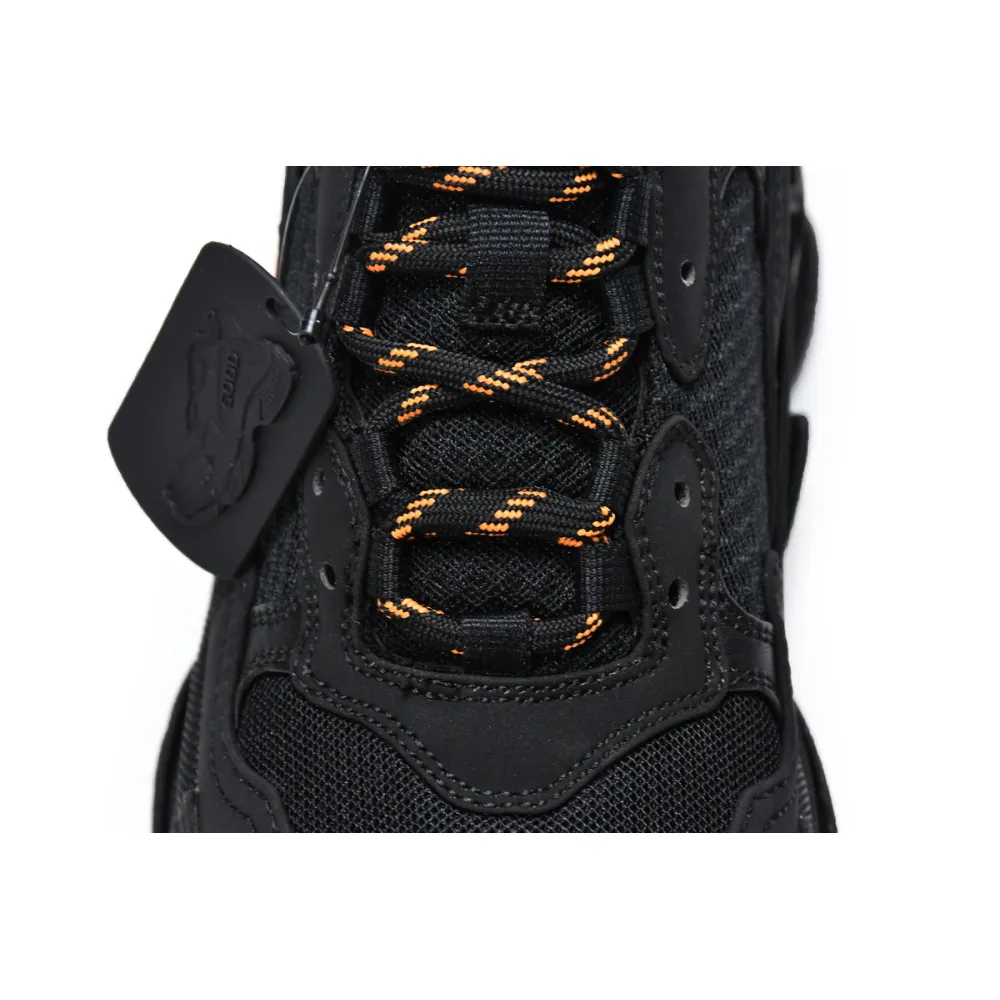 Balenciaga Triple S Black Orange 536737 W2FA1 9188