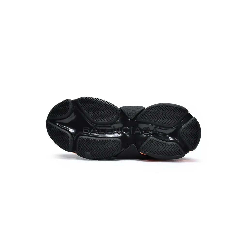 Balenciaga Triple S Black Orange 536737 W2FA1 9188