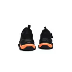 Balenciaga Triple S Black Orange 536737 W2FA1 9188