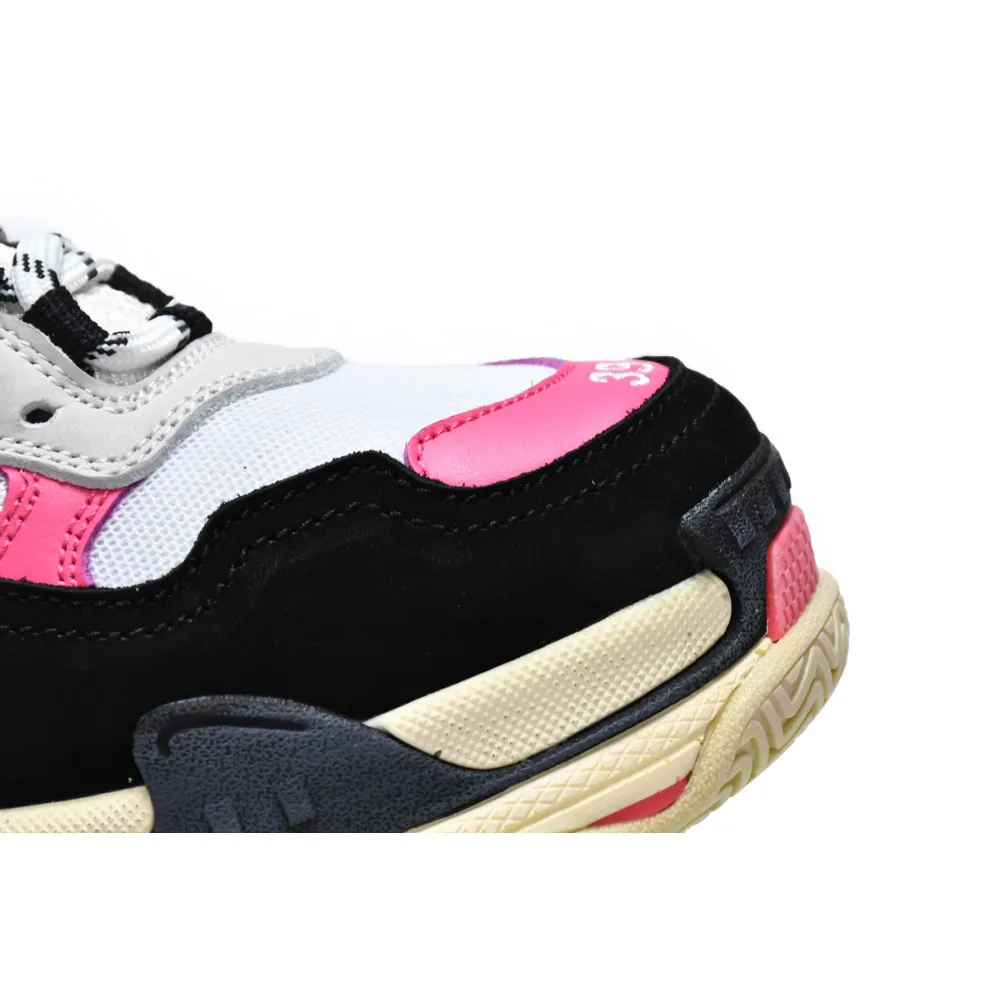 Balenciaga Triple S Black Pink (Women's)  524039 W09O6 5671