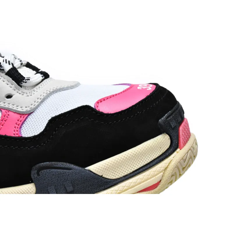 Balenciaga Triple S Black Pink (Women's)  524039 W09O6 5671