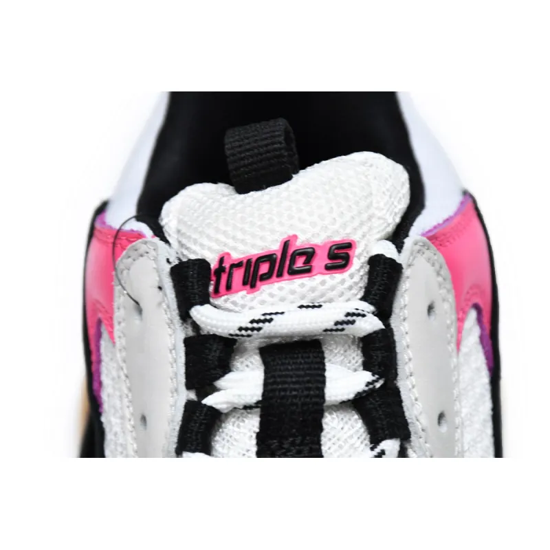 Balenciaga Triple S Black Pink (Women's)  524039 W09O6 5671