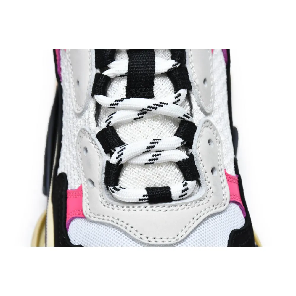 Balenciaga Triple S Black Pink (Women's)  524039 W09O6 5671