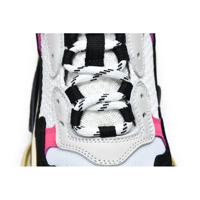 Balenciaga Triple S Black Pink (Women's)  524039 W09O6 5671