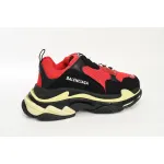 Balenciaga Triple S Black Red Grey 483513 W06E1 1006
