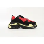 Balenciaga Triple S Black Red Grey 483513 W06E1 1006