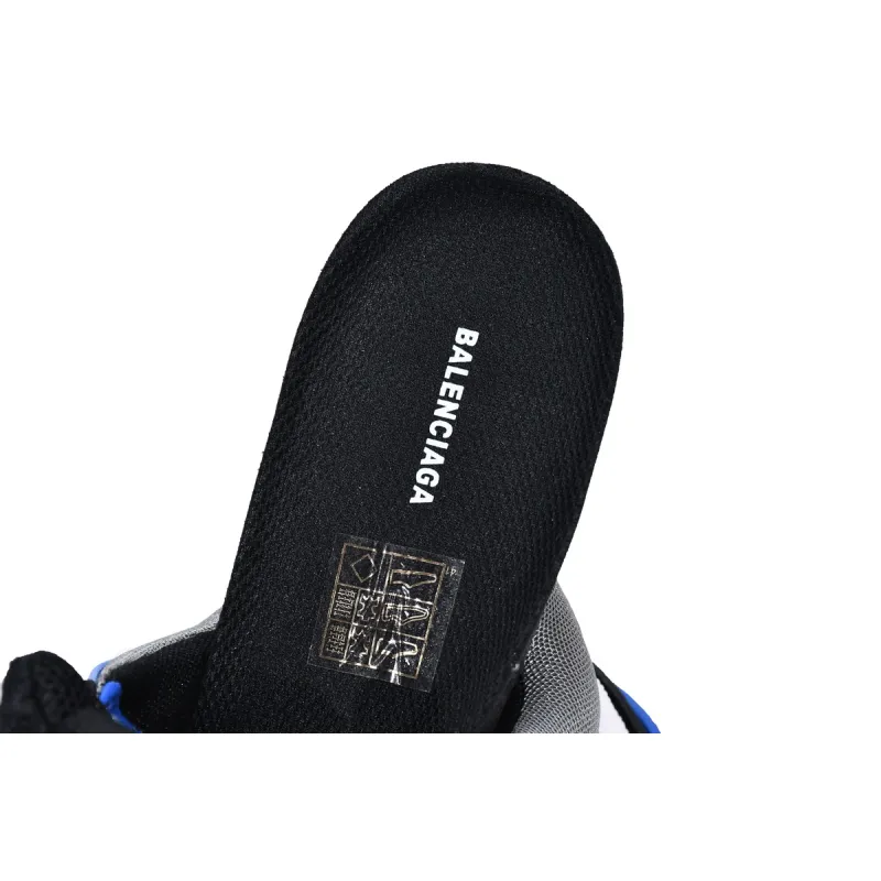 Balenciaga Triple S Black White Blue 536737 W2CA1 4124